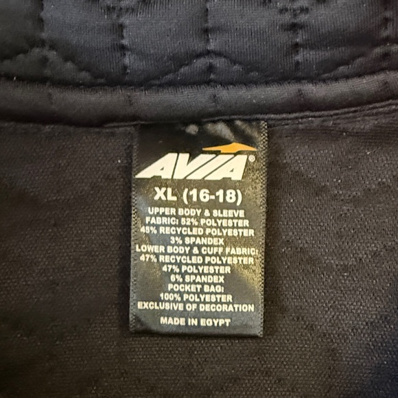 Avia Black Quilted Jacket - Picture 2 of 8